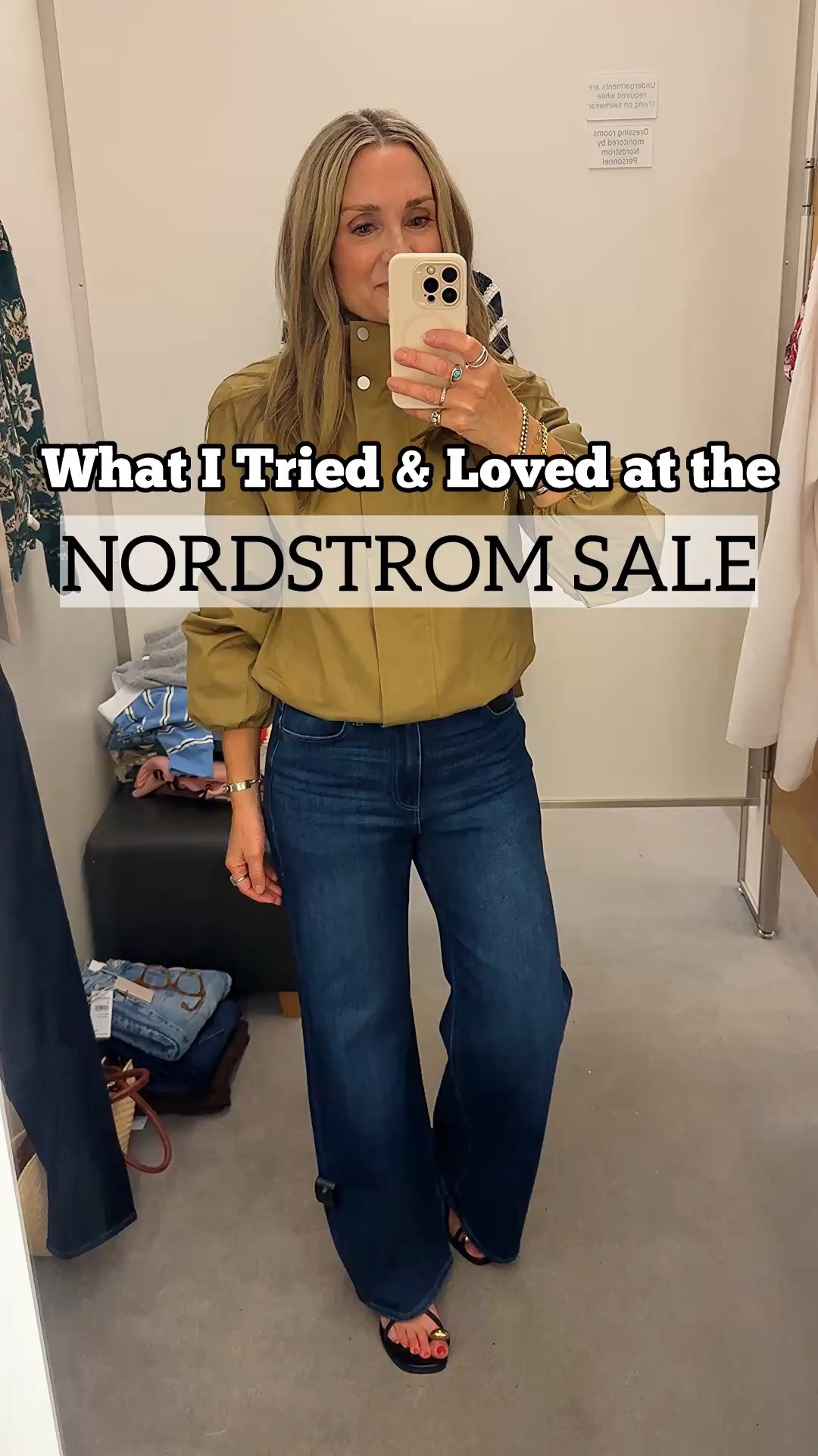 More from my in-store @nordstrom tryon! Found the best denim jeans—I’ve heard others raving about them, and now I know why! Brown jeans are also trending for fall, loved both of these!

I’m 5’6” and wear small in tops and 26 in jeans.

#LTKOver40 #LTKSaleAlert #LTKootd