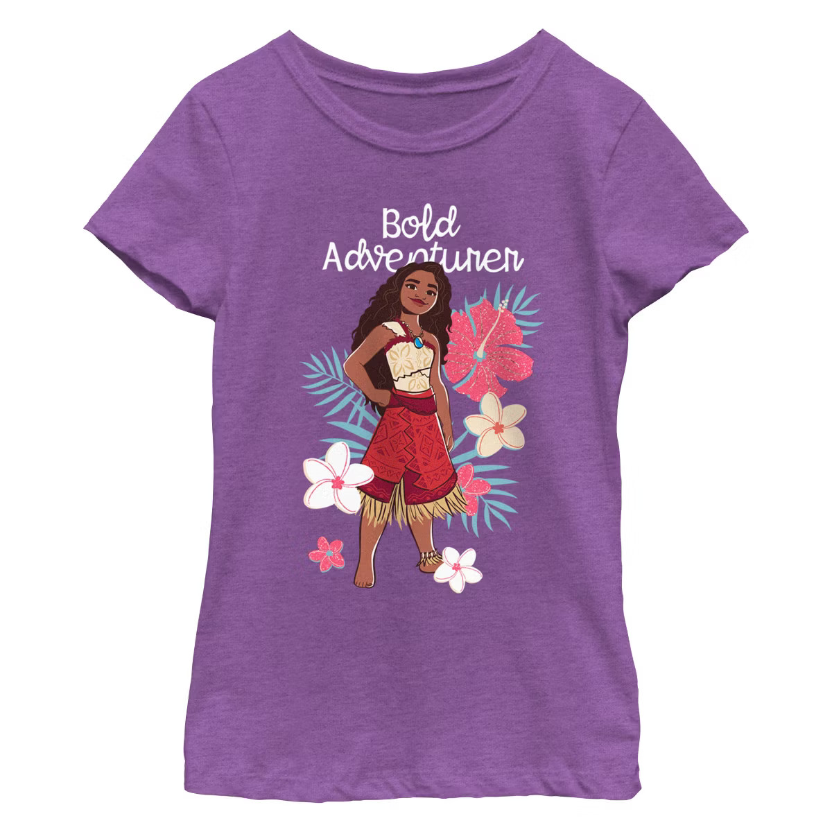 Girl's Moana 2 Bold Adventurer T-Shirt | Target