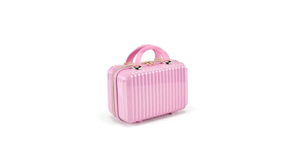 Hard Shell Cosmetic Travel Case, Pink, 1 Count | Walmart (US)