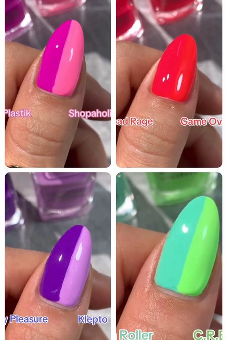 Cirque Colors nail polish 
I have linked the colors that I can. 


#LTKBeauty #LTKFindsUnder50 #LTKStyleTip