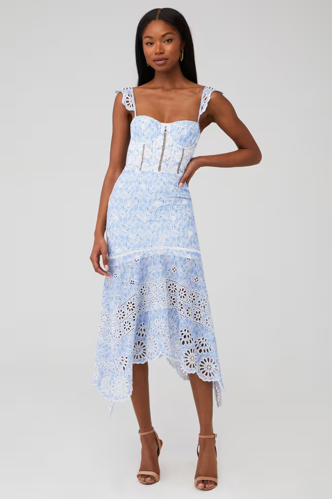 IRMA EYELET MAXI DRESS | FashionPass