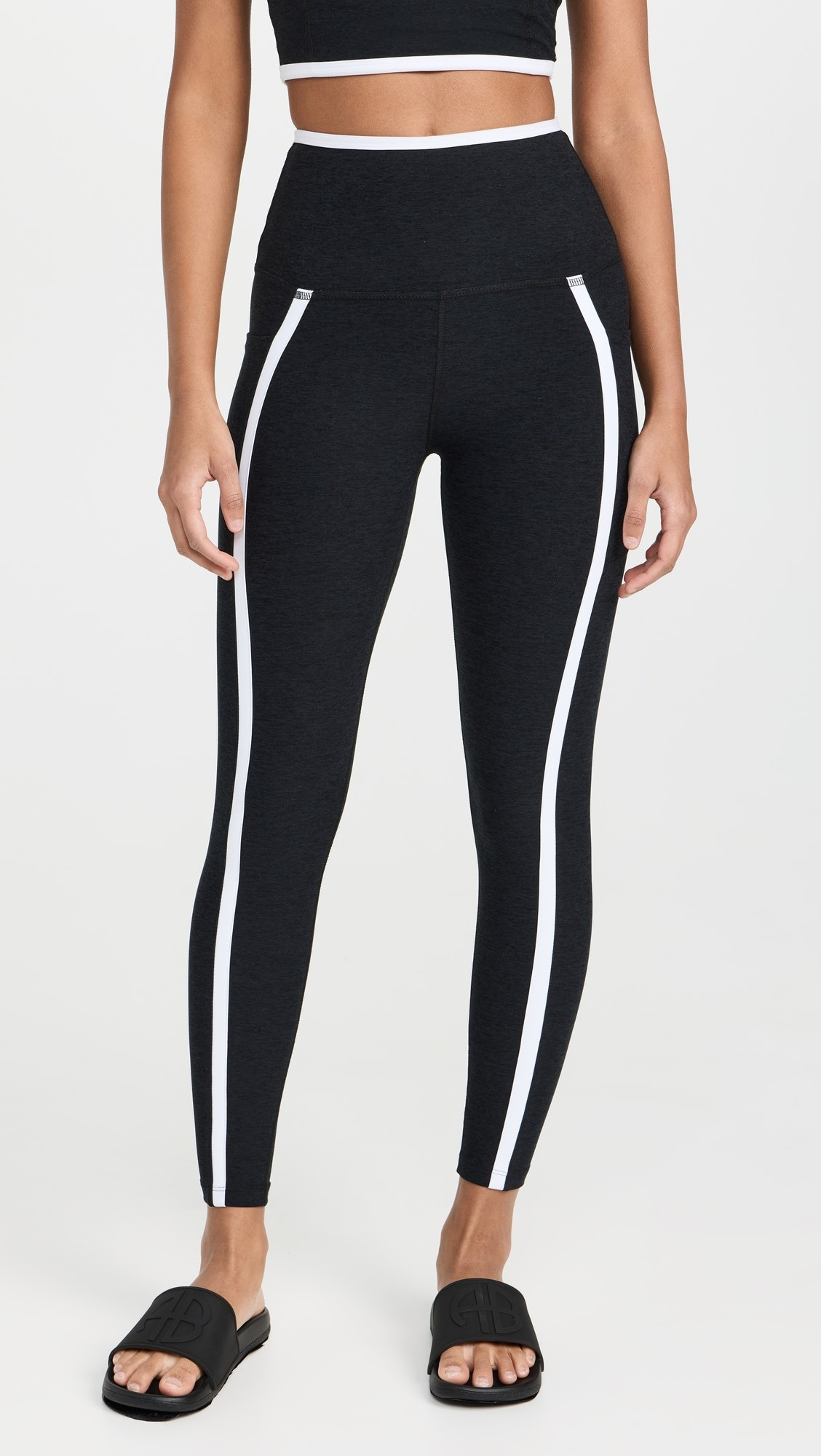 Spacedye New Moves High Waisted Midi Leggings | Shopbop
