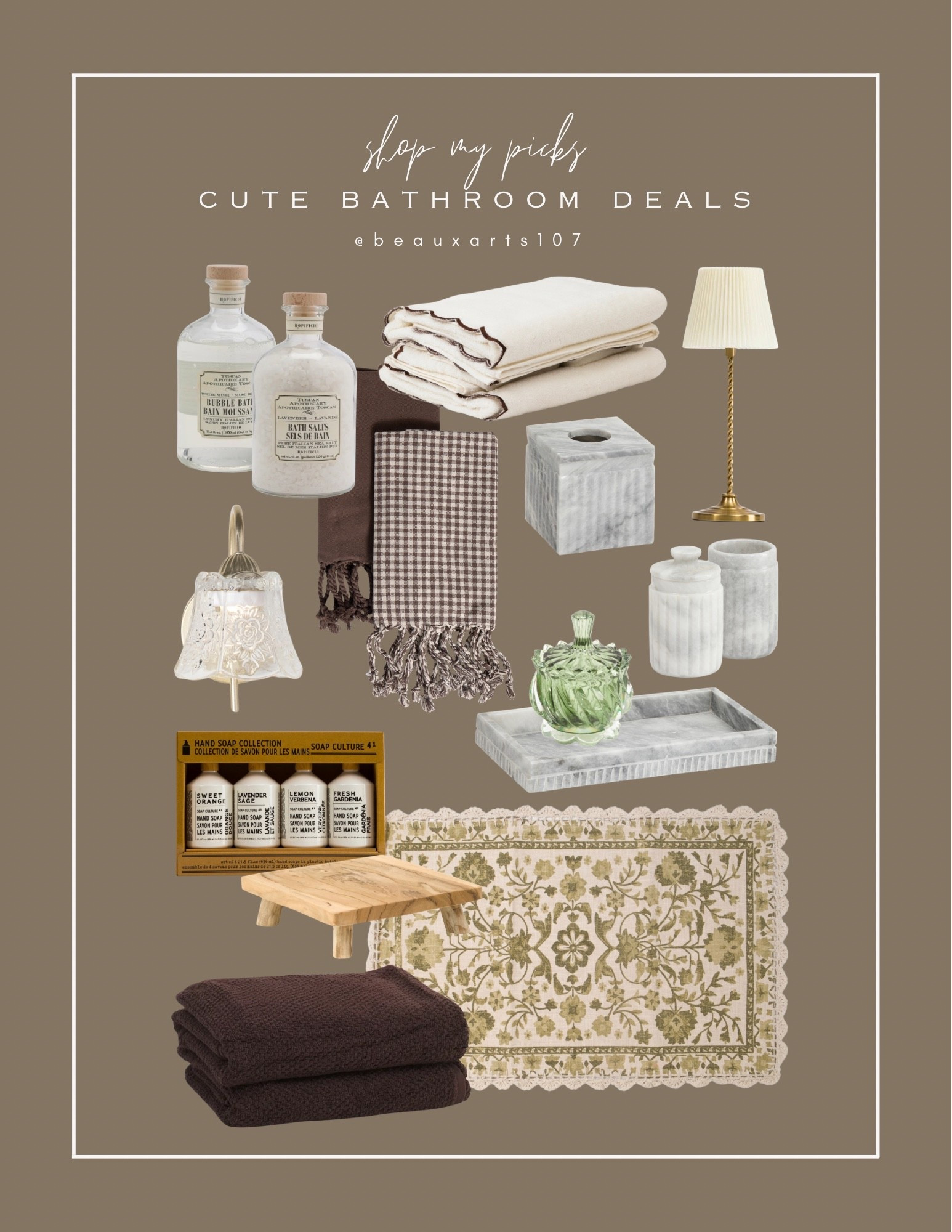Shop these cute and affordable deals for your bathroom/home!

#LTKHome #LTKSaleAlert