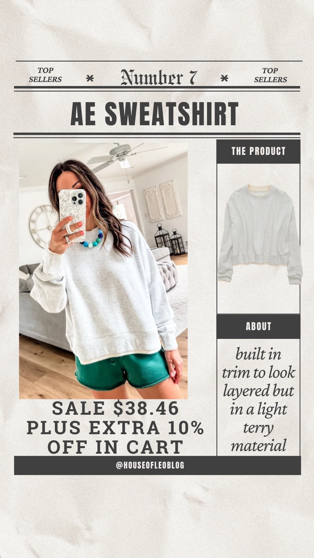 Small sweatshirt

#LTKSaleAlert #LTKOver40