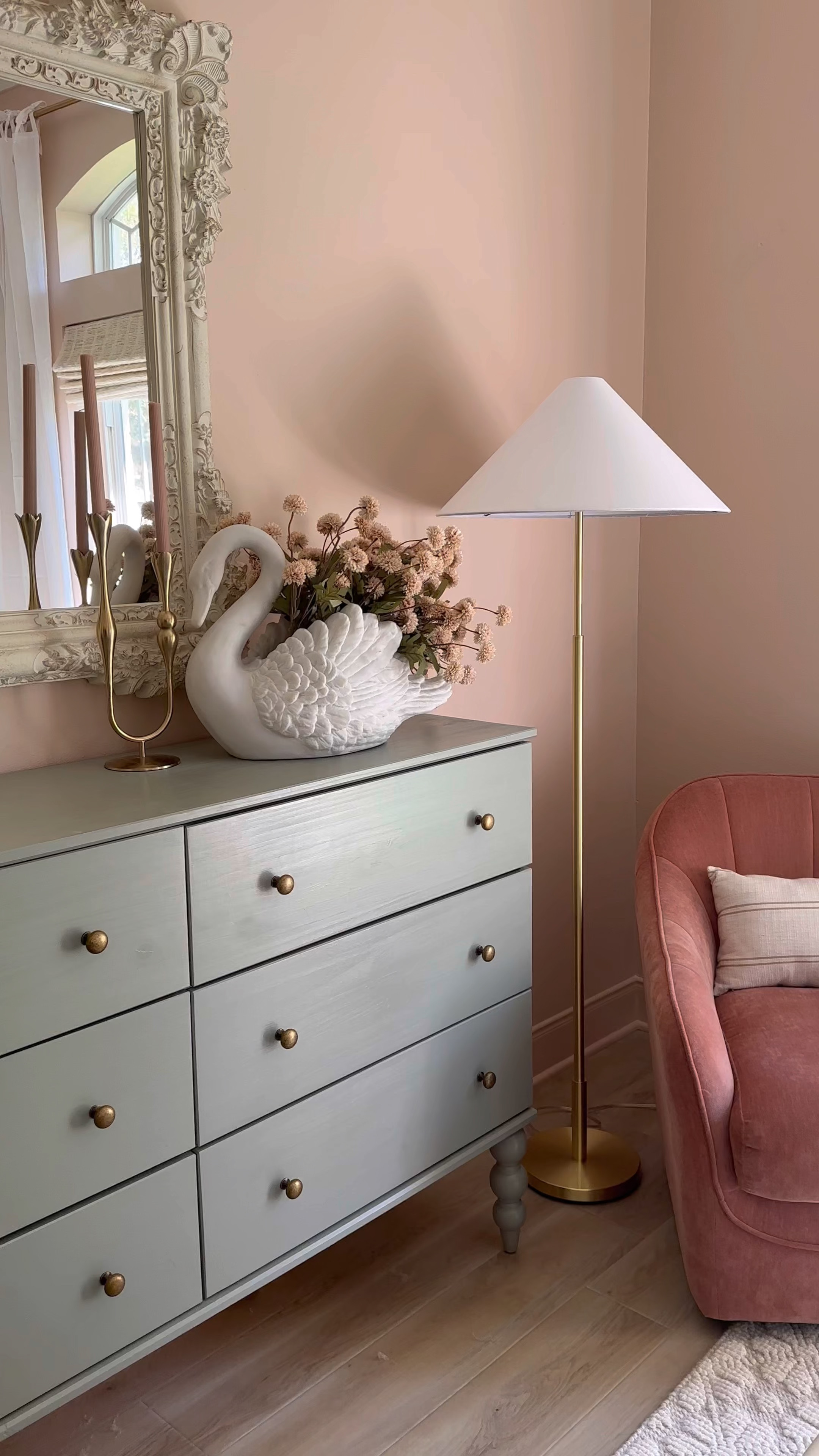 This Walmart floor lamp looks good EVERYWHERE! Can’t wait to finish up Squish’s room!! 😍😍 

THEBLOOMINGNEST girl room toddler decor affordable 

#LTKFindsUnder100 #LTKKids #LTKHome