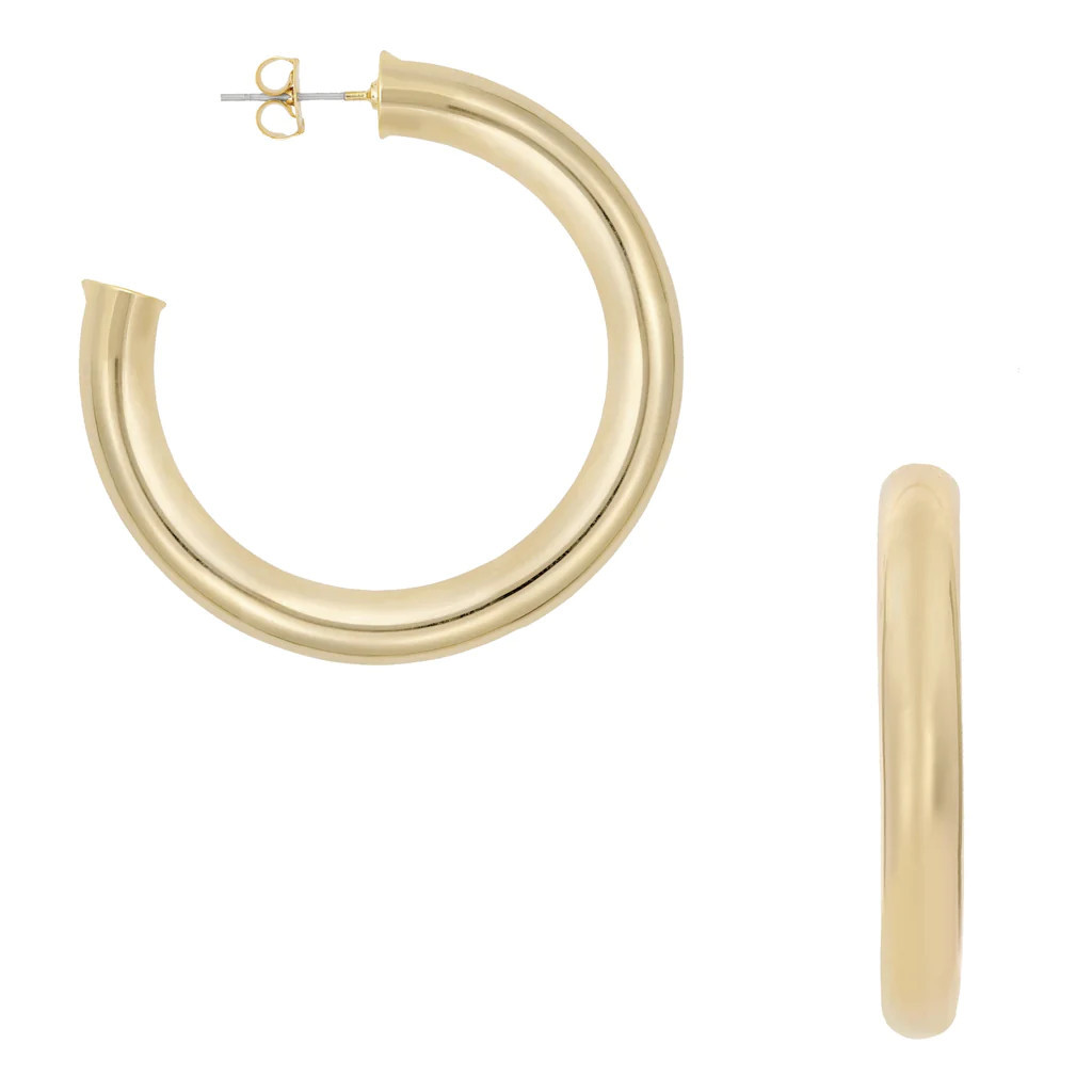 Jill hoop earrings | Five And Two Jewelry