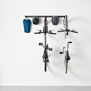 Garage— by Elfa 50"" Small Bike Rack Matte Grey | The Container Store