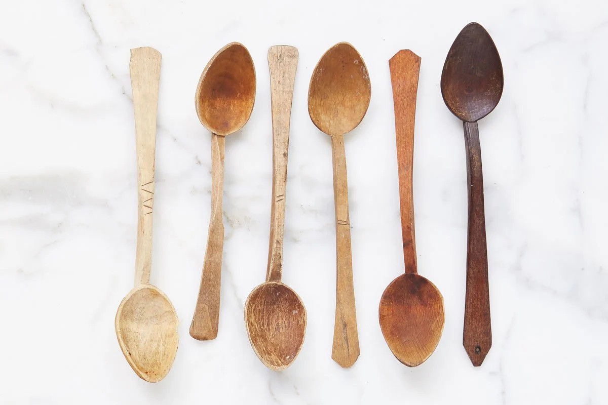 Found Wooden Serving Spoon | etúHOME