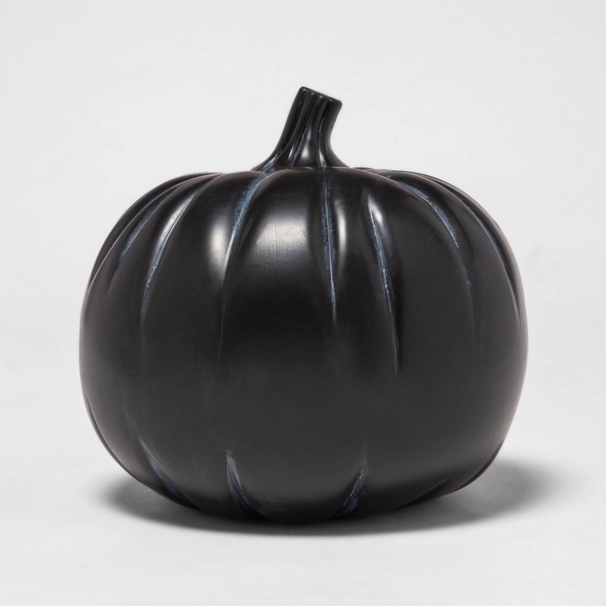 Pumpkin Halloween Decorative Sculpture Matte Black - Hyde & EEK! Boutique™ | Target