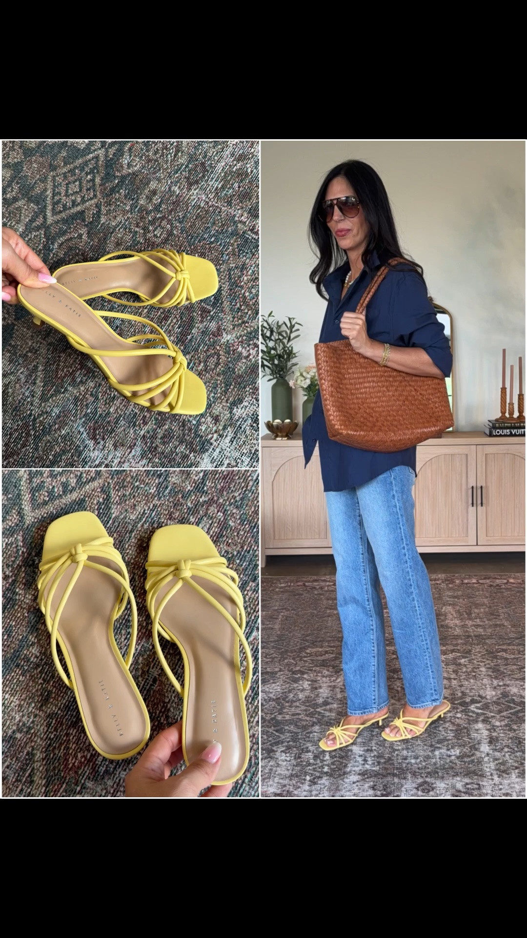 Wow!  They are $23 (normally $60). 
This is such an easy, casual summer outfit, and the yellow kitten heels are the perfect pop of color! 💛 They're comfortable, chic, and instantly elevate a simple look.

Even better, DSW's Summer Sale is happening June 11-14. Save 20% off regular-priced styles with code SUNNYDAY. 
REG PRICE ONLY. Normal Exclusions + CLR Excluded. Not Stackable with other offers or MAP Breaks

@dsw #MyDSW #ad #liketkit @Shop.LTK

#LTKootd #LTKU #LTKOver40