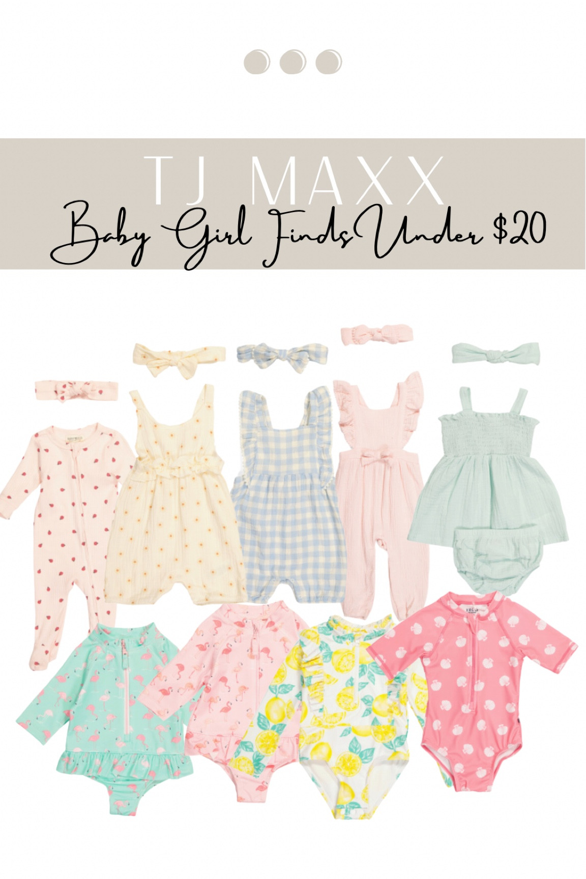 Tj maxx outlet baby clothes