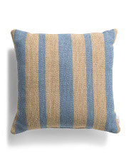 22in Georgia Faux Straw Indoor Outdoor Pillow | Throw Pillows | Marshalls | Marshalls