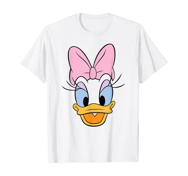 Disney Daisy Duck Big Face T-Shirt | Amazon (US)