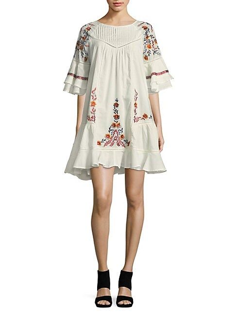 Pavlo Embroidered Dress | Saks Fifth Avenue OFF 5TH