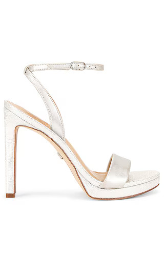 Jade Heel in Soft Silver | Revolve Clothing (Global)