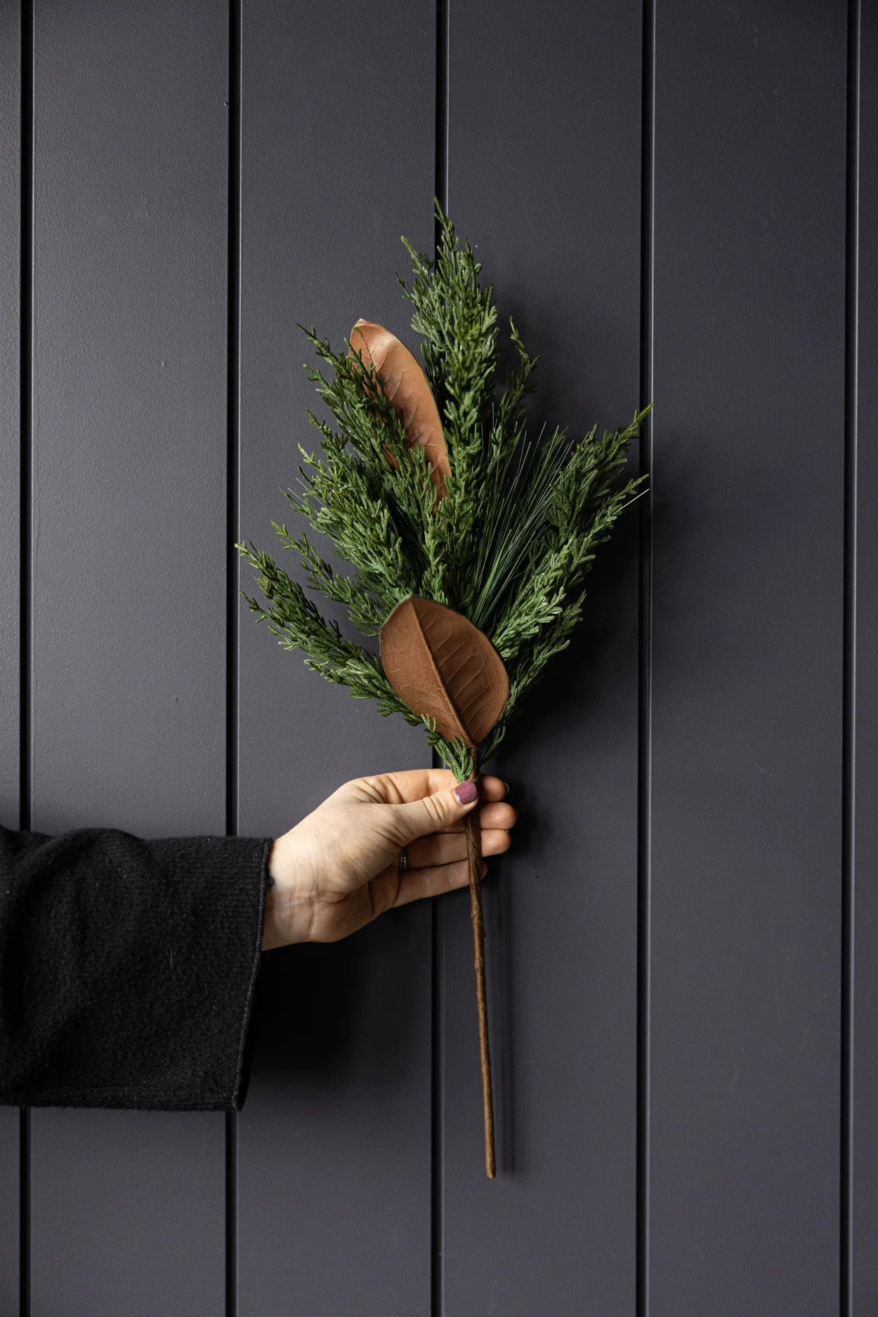 Magnolia Norfolk Cypress Mixed Real Touch Green Faux Stems | Fast Shipping Canada & USA | luxe bCO