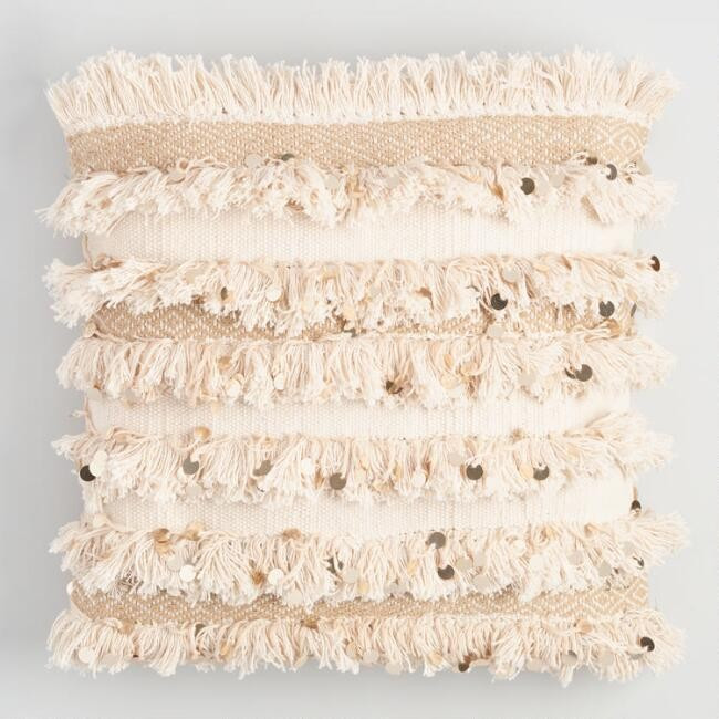 Moroccan Style Wedding Blanket Throw Pillow | World Market