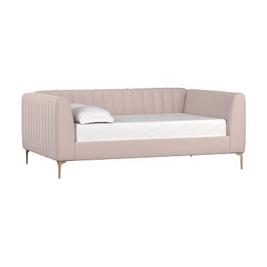 Avalon Channel Stitch Upholstered Daybed | Pottery Barn Teen