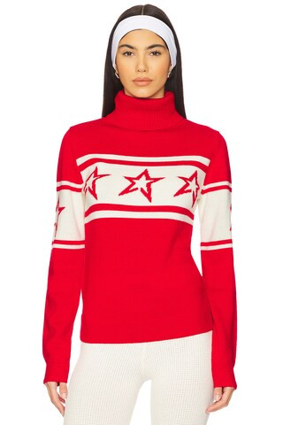 Perfect Moment Chopper Sweater in Red from Revolve.com | Revolve Clothing (Global)
