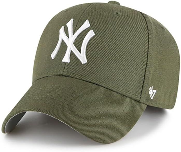 '47 New York Yankees MVP Hat Baseball Cap - Sandalwood (Olive) | Amazon (US)