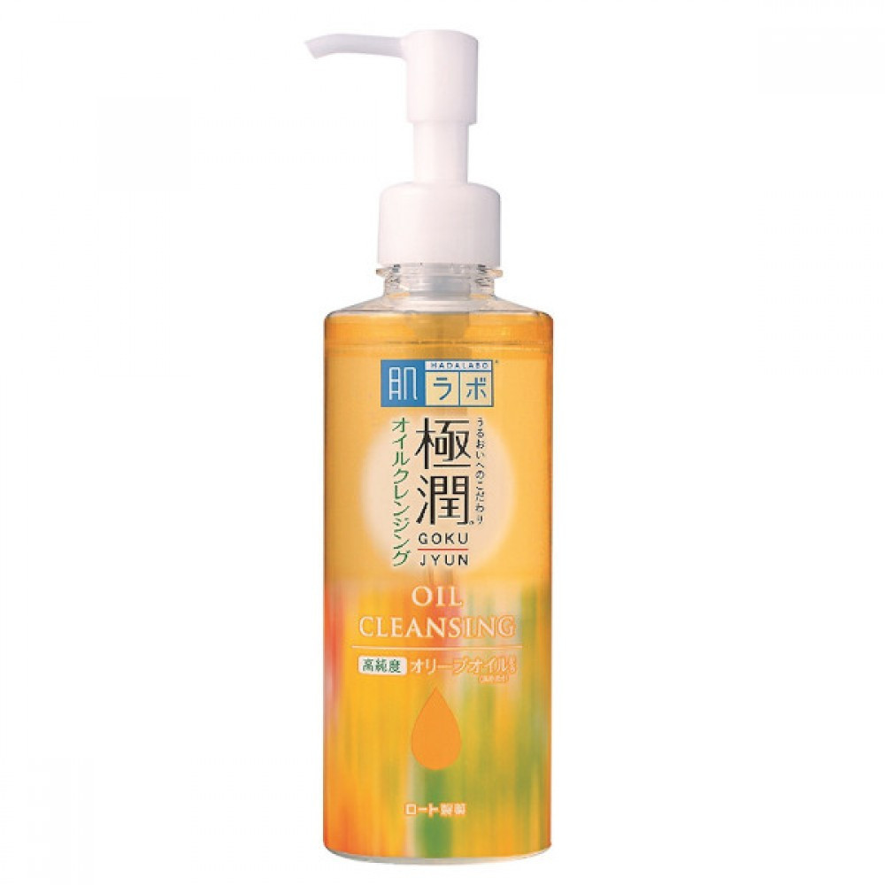 Rohto Mentholatum  - Hada Labo Gokujyun Oil Cleansing (Japan Version) - 200ml | STYLEVANA
