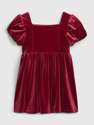 Toddler Puff Sleeve Velvet Dress | Gap (US)