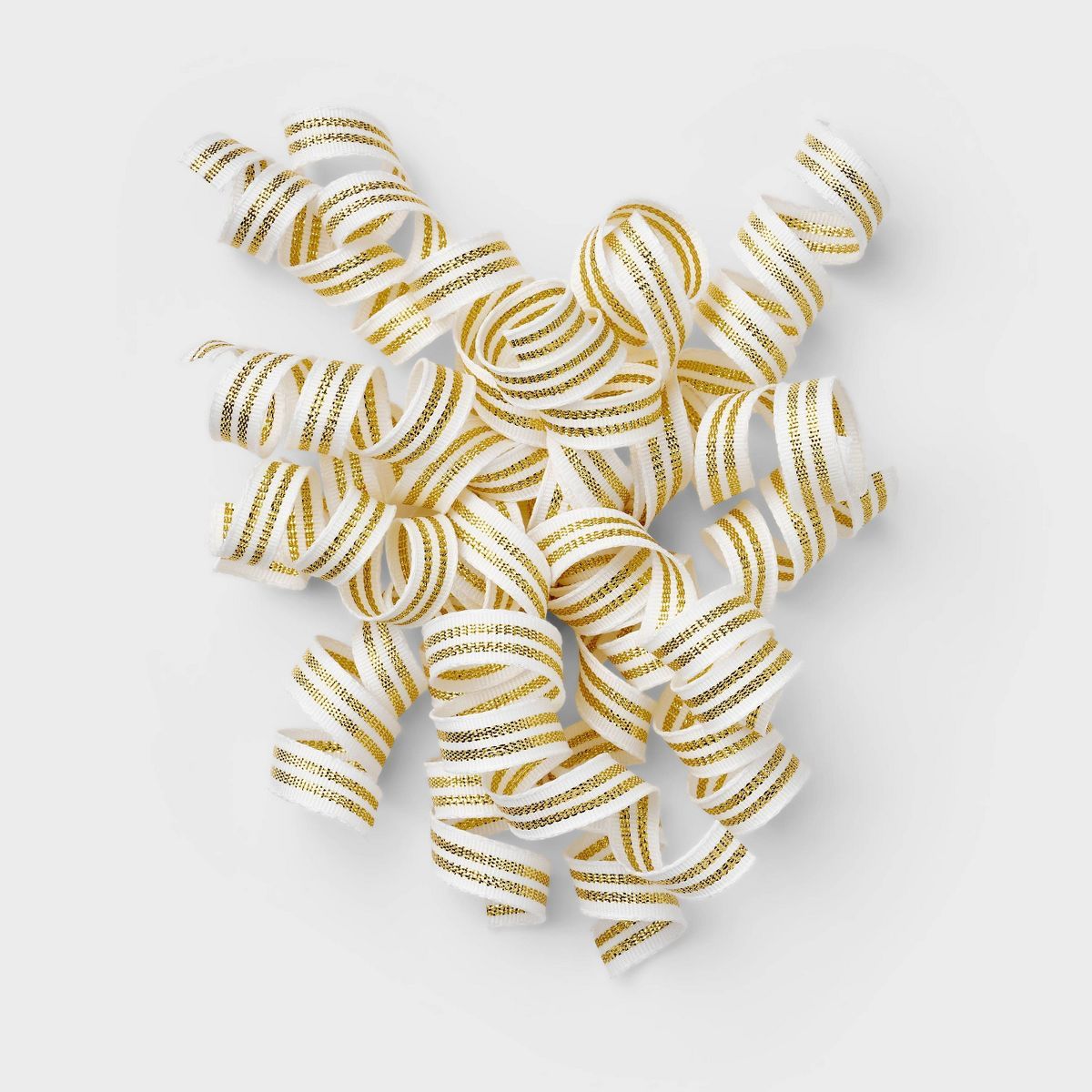 Curl Swirl Bow Gold/White - Spritz™ | Target