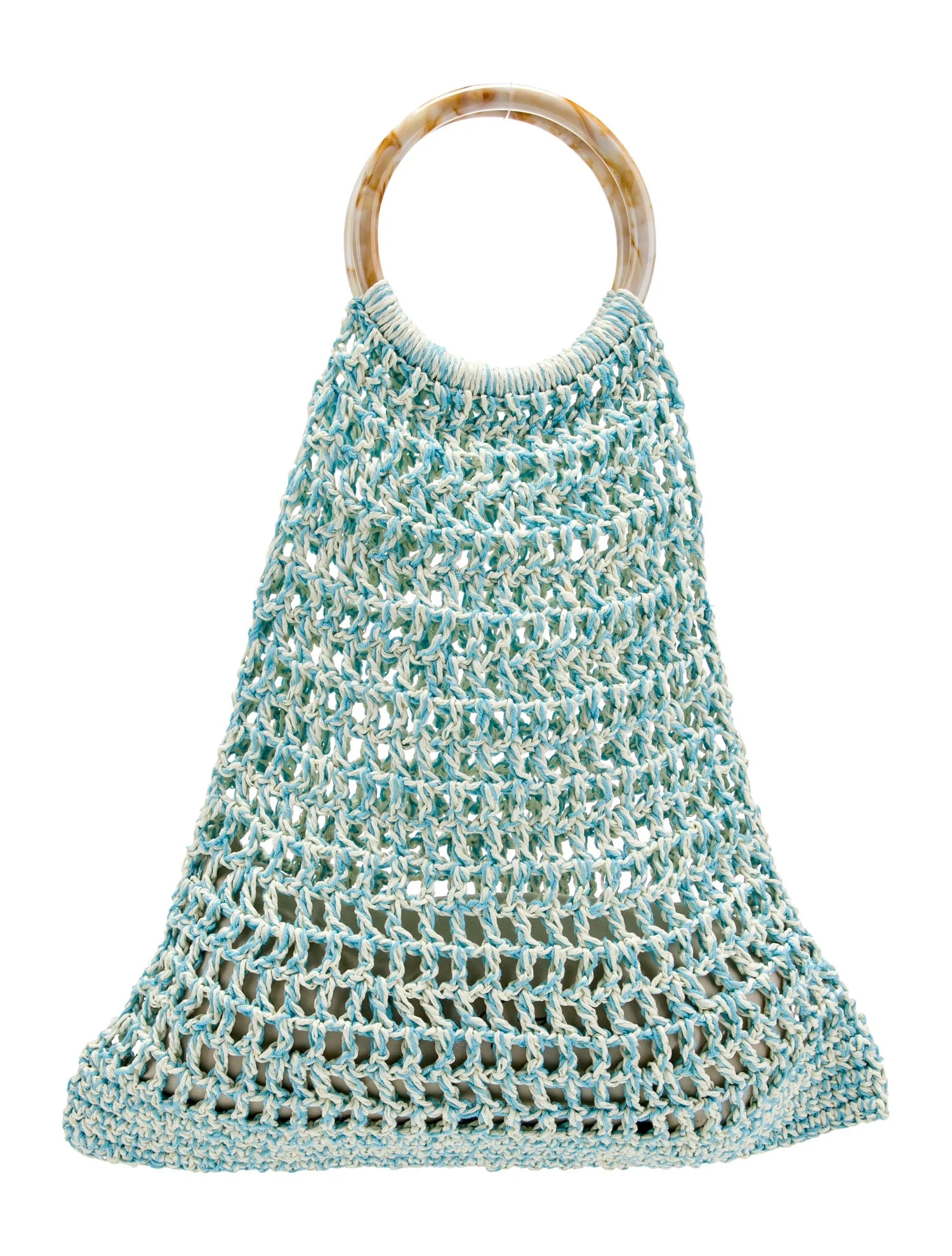 Crocheted Handle Bag | The RealReal