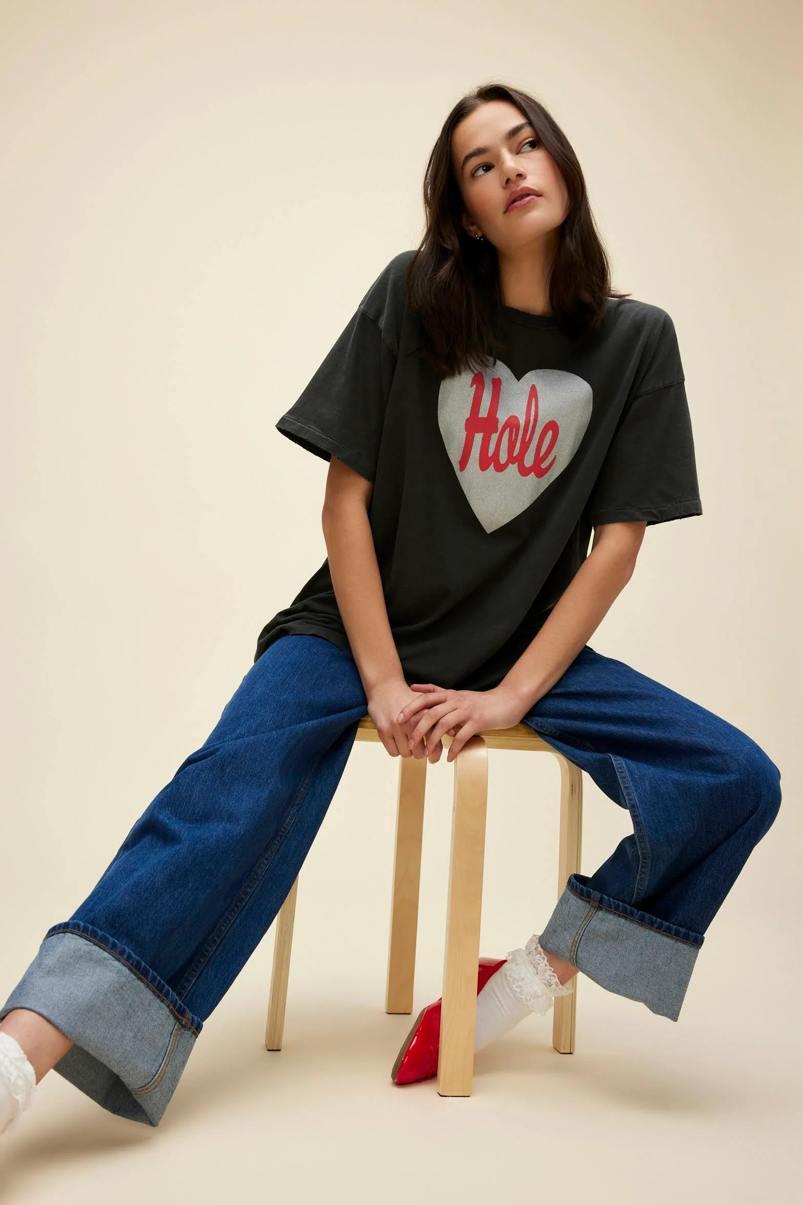 Hole Heart Merch Tee | Daydreamer