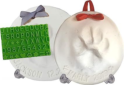 Ultimate Pawprint Keepsake Kit (Makes 2) - Paw Print Christmas Ornament w/ Bonus Personalization ... | Amazon (US)