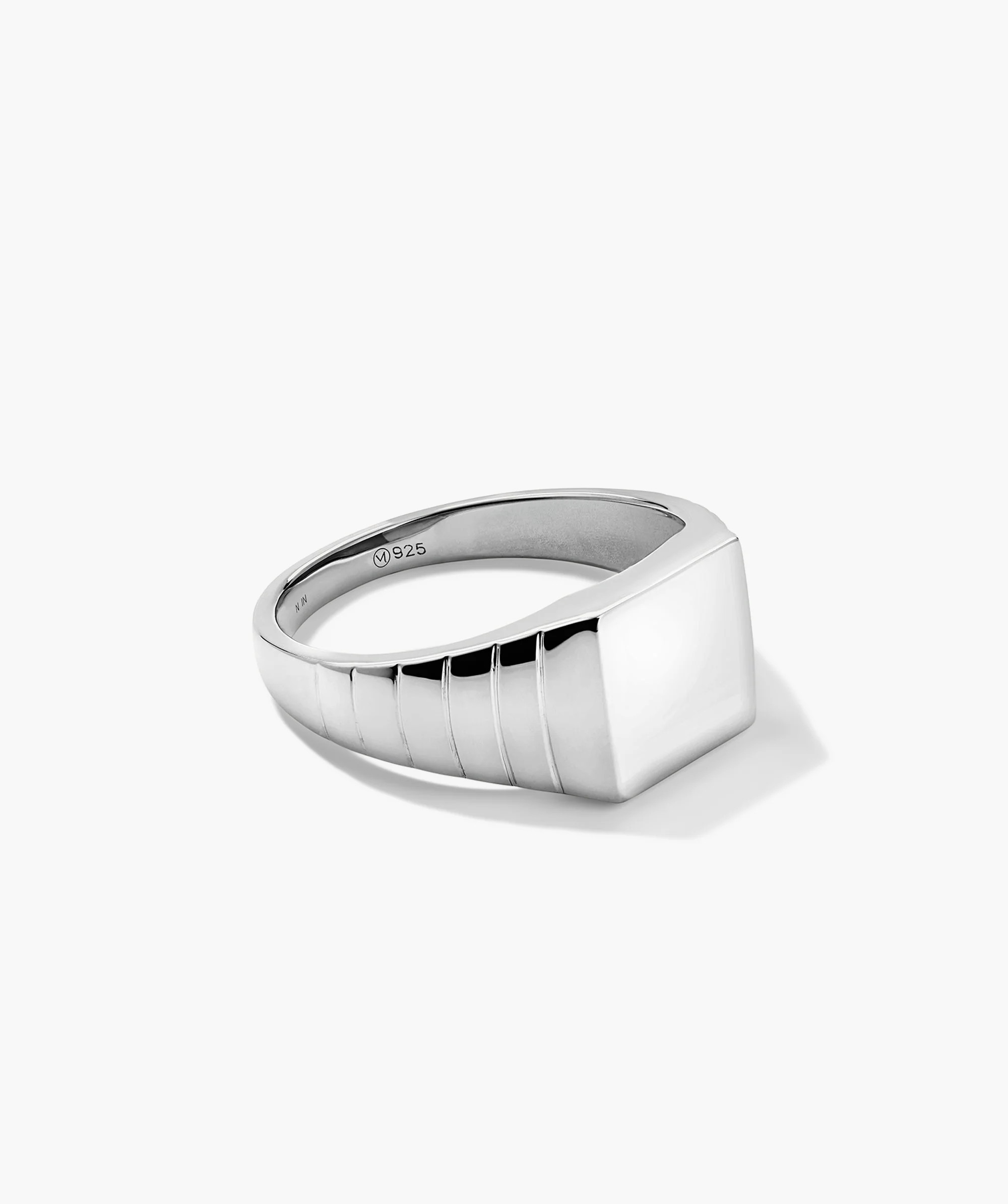 Square Signet Ring | Mejuri Fine Crew