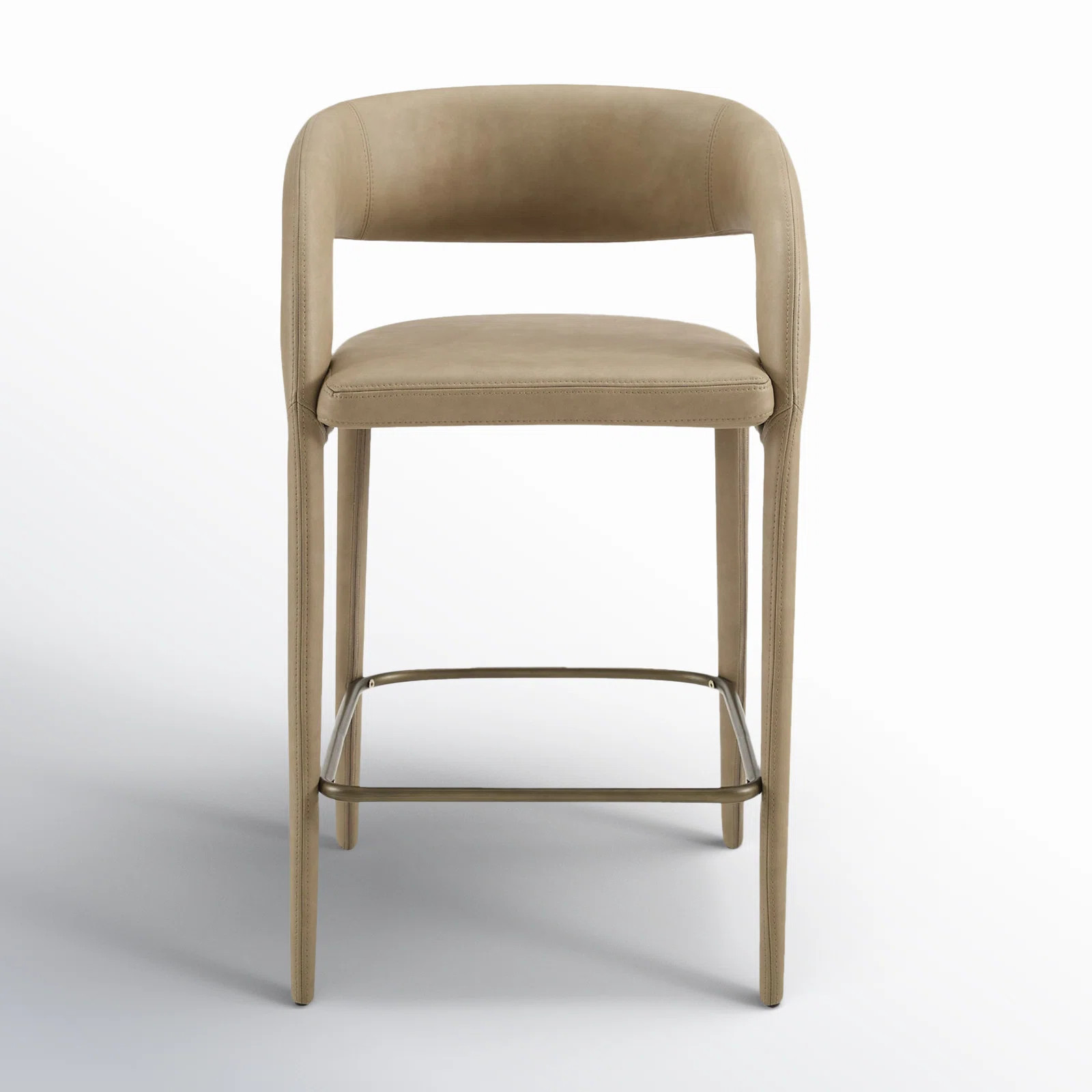 AllModern Freestyle 25.6'' Vegan Leather Counter Stool & Reviews | Wayfair | Wayfair North America