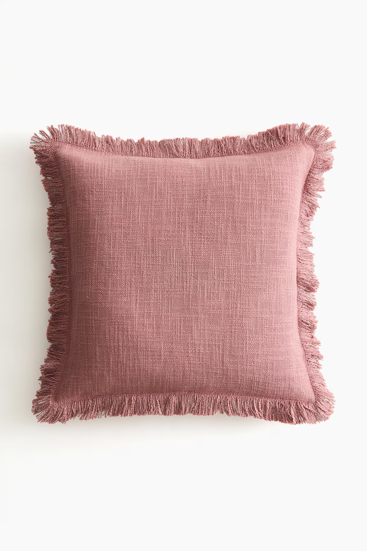 Slub-Weave Cushion Cover - Mustard yellow - Home All | H&M US | H&M (US + CA)