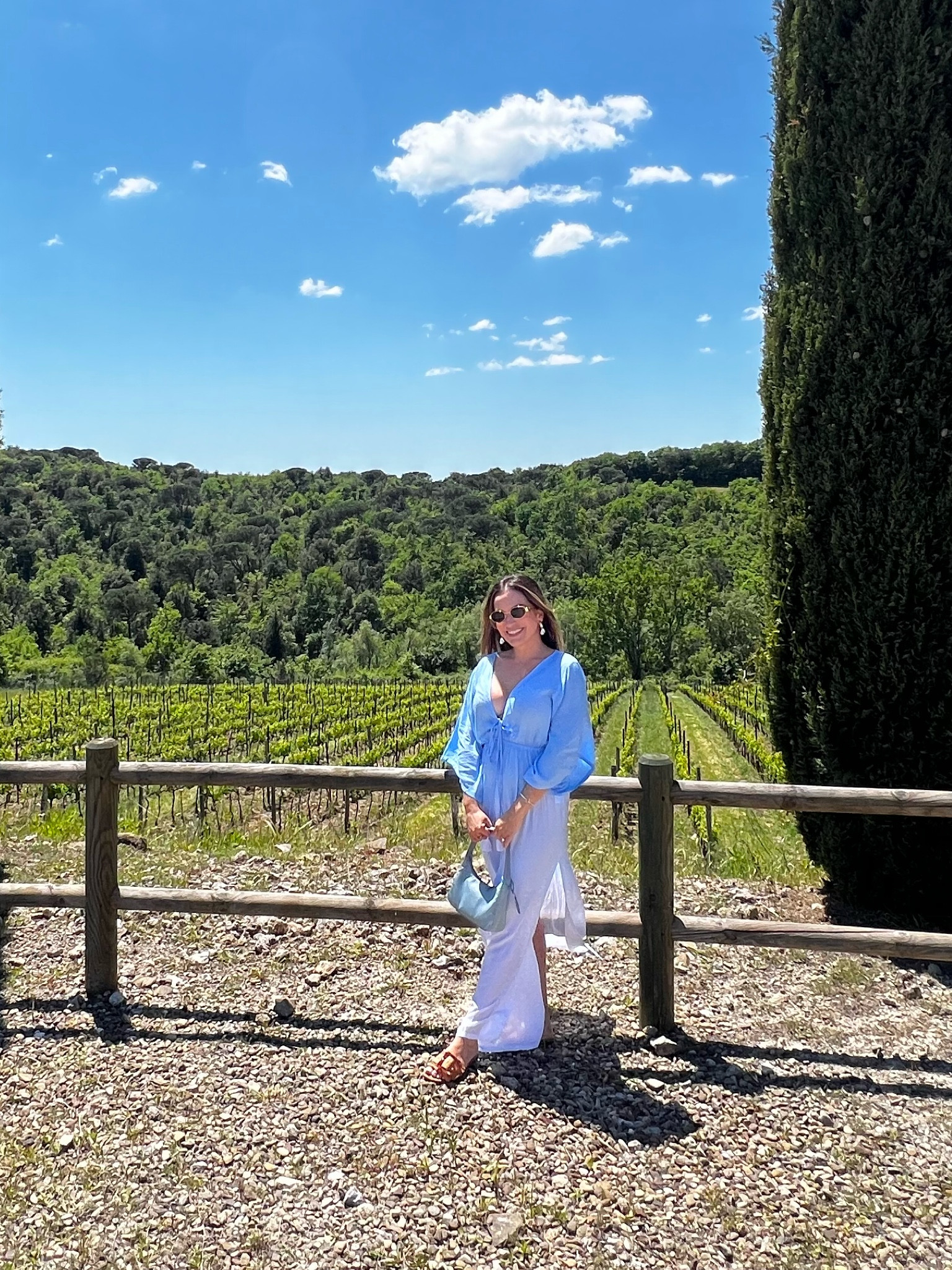 Winery tours in Tuscany 🍇this  Tiare Hawaii dress was so light to wear under the Tuscan sun ☀️ 

#LTKeurope #LTKtravel #LTKstyletip