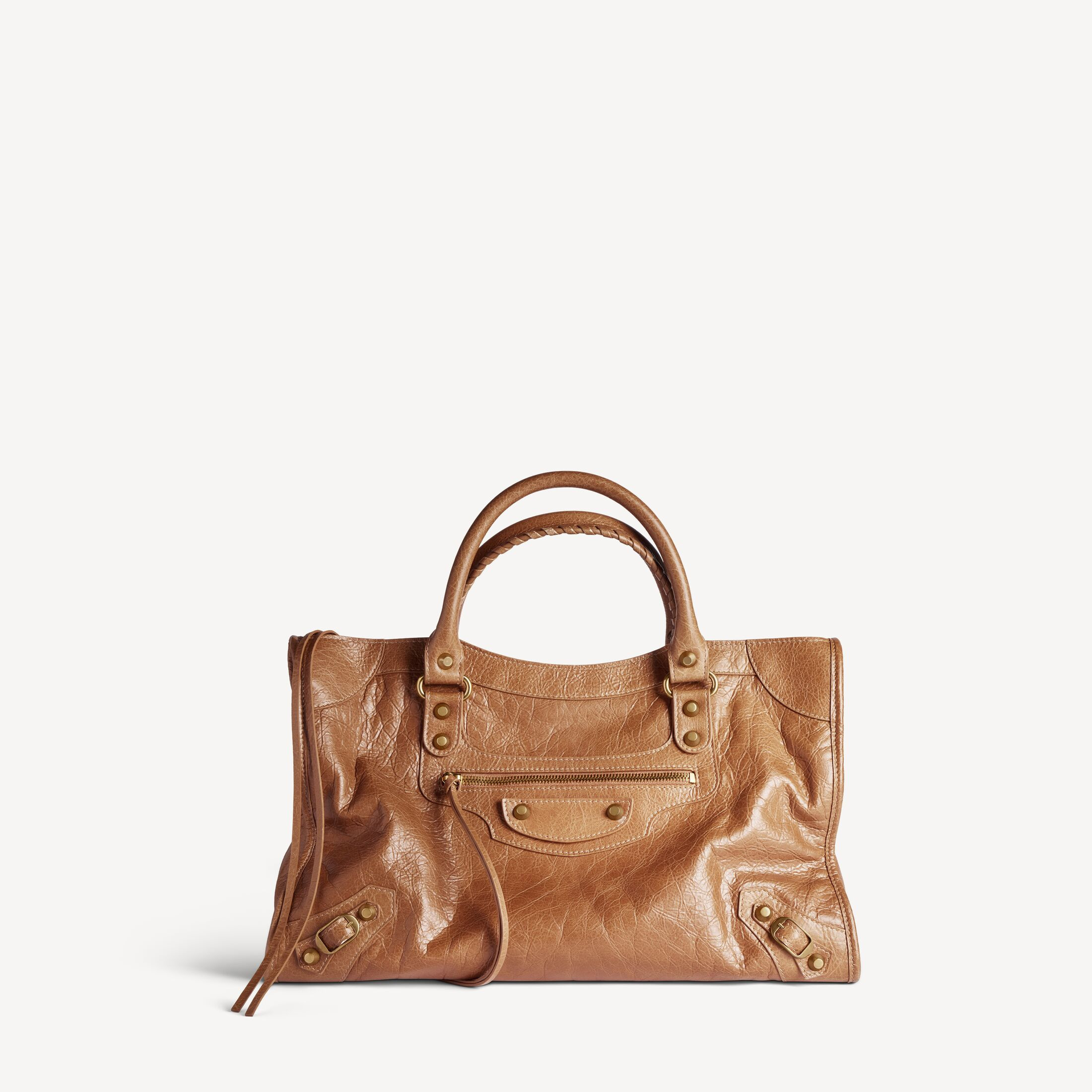Women's Le City Bag Medium in Camel | Balenciaga US | Balenciaga