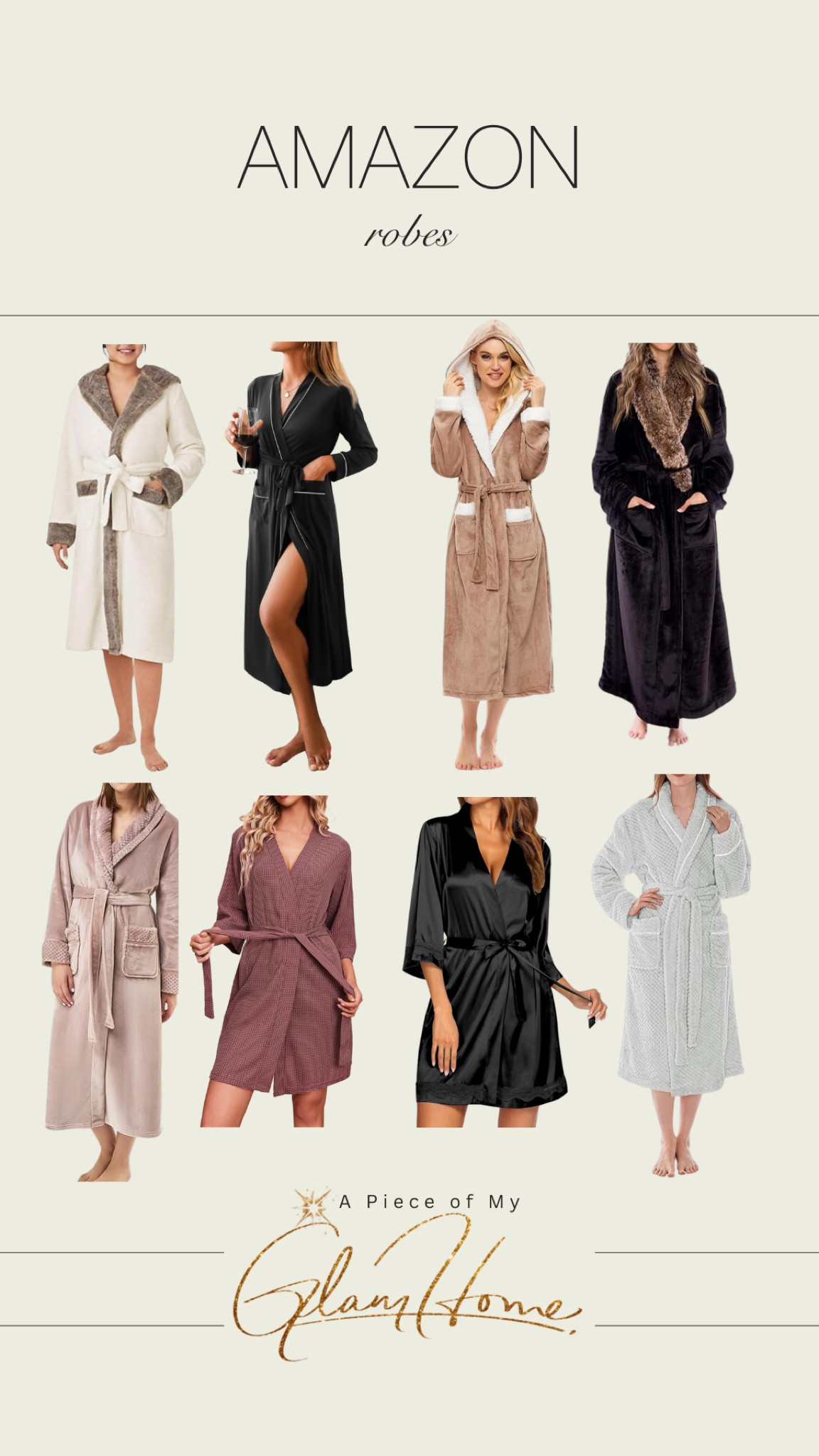 Amazon robes

#sleepwear #cozystyle #amazonfashion 

#LTKStyleTip