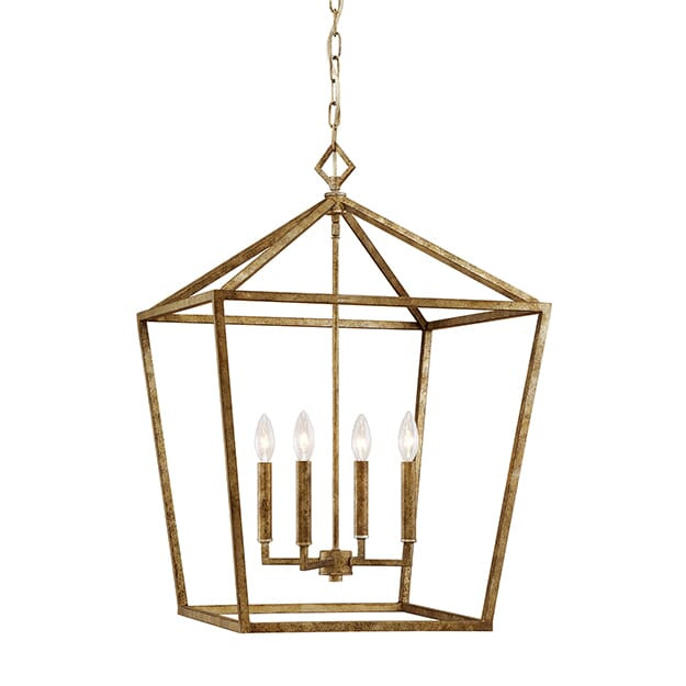 Millennium Lighting 3254-VG 4-Light Pendant in Vintage Gold | Walmart (US)