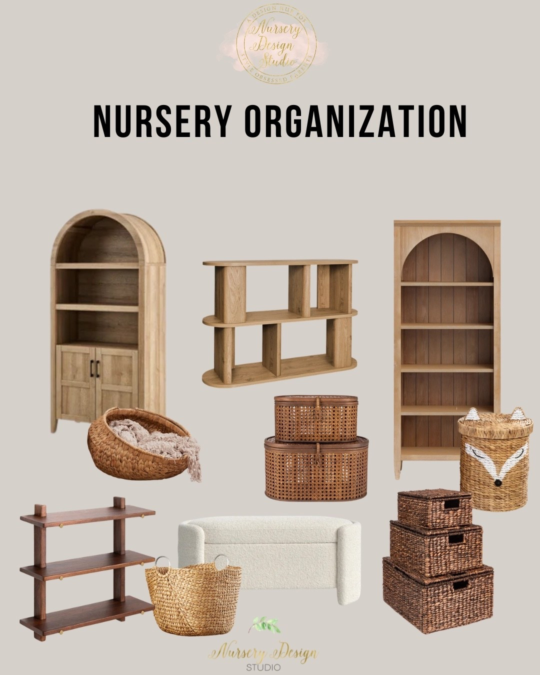 These nursery organization finds from Wayfair make it easy to keep everything in its place while still feeling warm, elevated, and thoughtfully styled.

From woven baskets to timeless shelving, these are the pieces that help your space work and look good.

Shop all my favorites from Wayfair

#wayfair #wayfairpartner #ad @Wayfair 

#LTKHome #LTKBaby #LTKBump