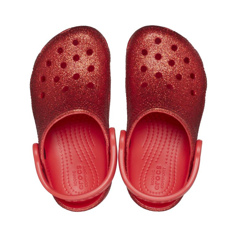 Crocs Kids Classic Glitter Clog - Walmart.com | Walmart (US)