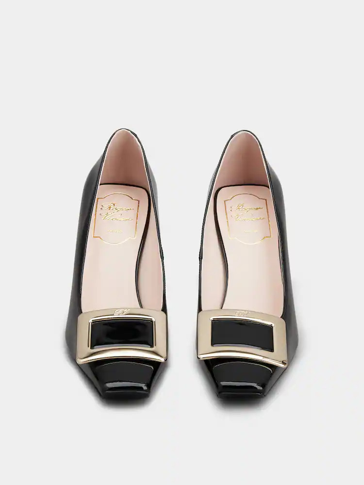 Belle Vivier Pumps in patent leather | Roger Viver US
