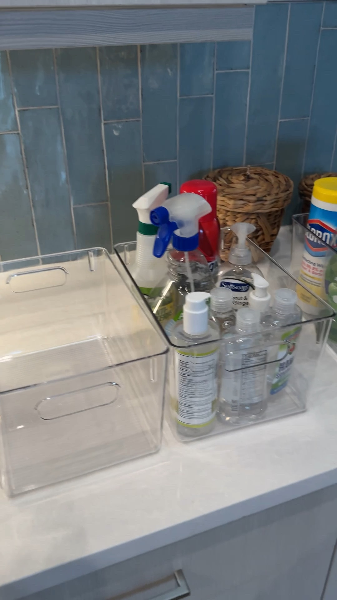  Clear Plastic Storage Bins – Pantry Organizers & Storage Containers, Cabinet Organizer - Home Organization Must Haves for Kitchen, Laundry Room, Office, Closet, Garage & Freezer

#LTKFamily #LTKHome #LTKFindsUnder50