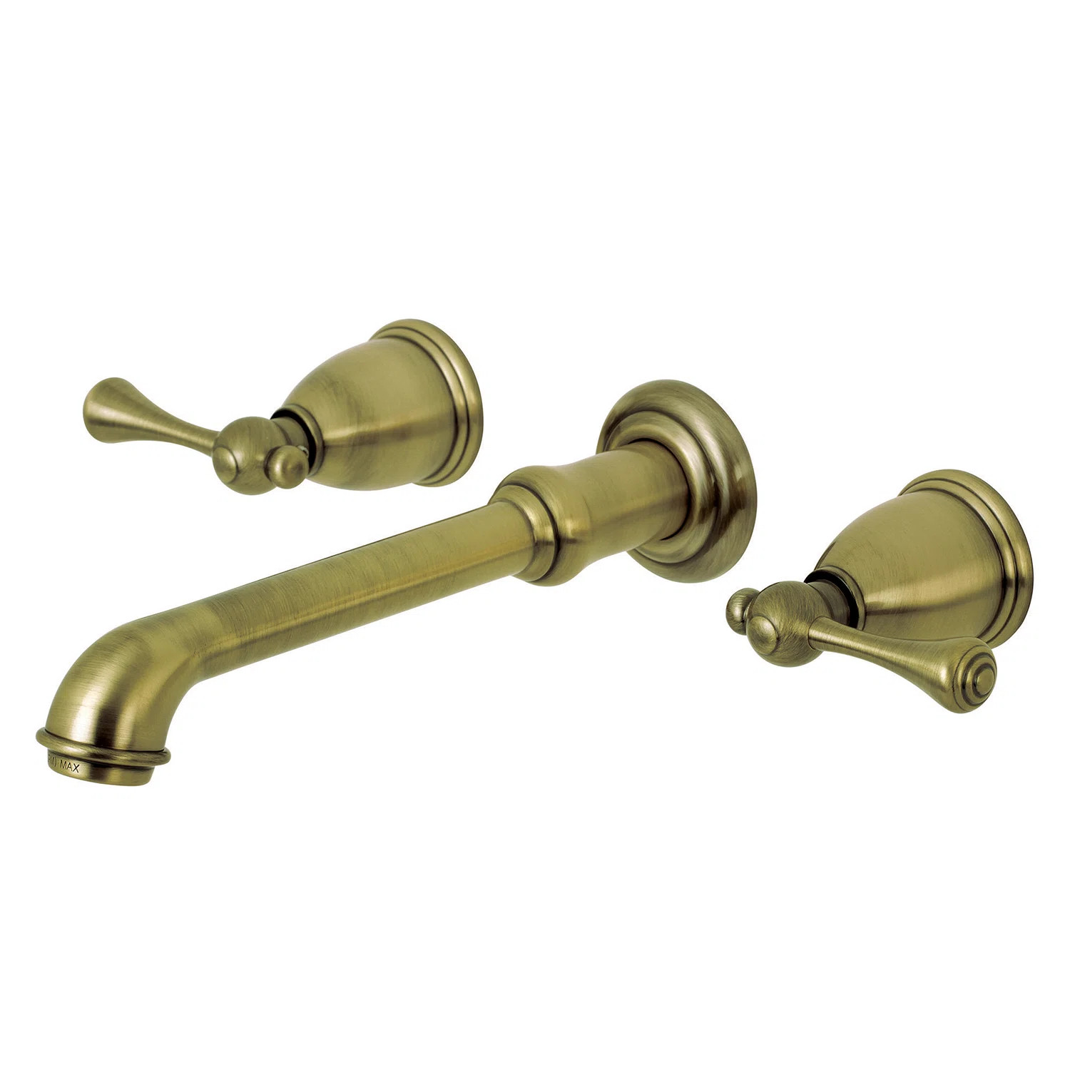 Kingston Brass English Country Two-Handle 3-Hole Wall Mount Bathroom Faucet & Reviews | Wayfair | Wayfair North America