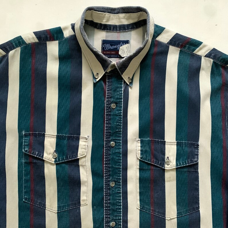 1990s Wrangler USA Brushpopper Western Shirt - Etsy | Etsy (US)