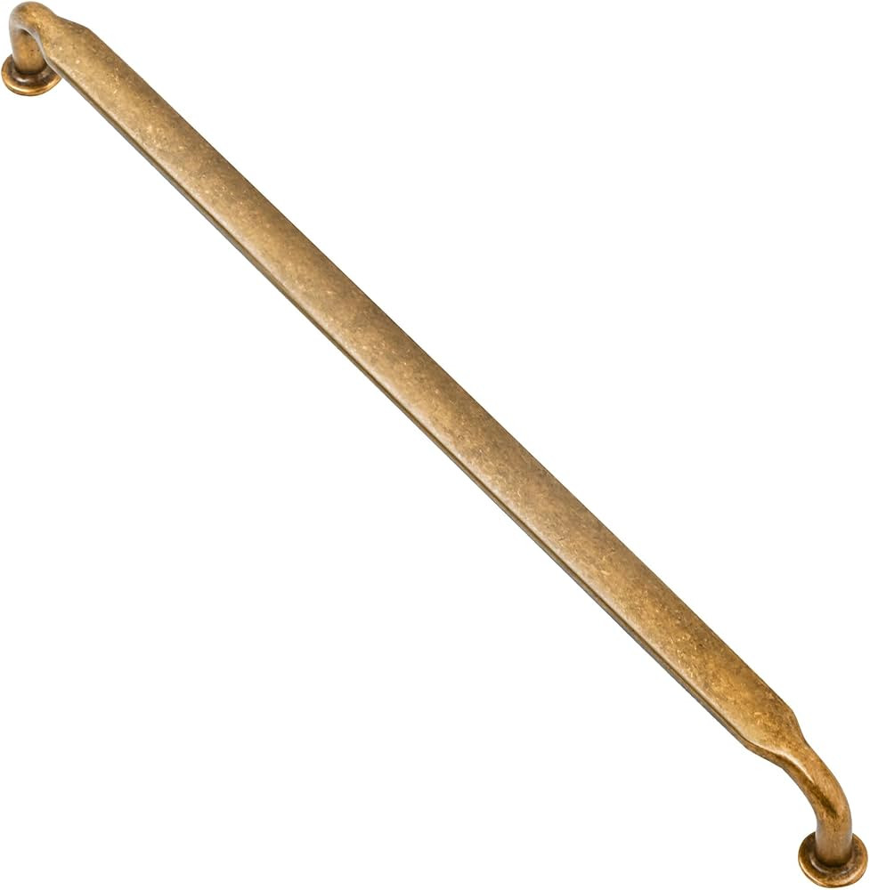 Alzassbg 6 Pack Antique Brass Cabinet Handles, 10 Inch(254mm) Hole Centers Arch Modern Cabinet Pu... | Amazon (US)