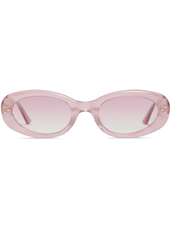 Gentle Monster transparent-oval-frame Sunglasses - Farfetch | Farfetch Global