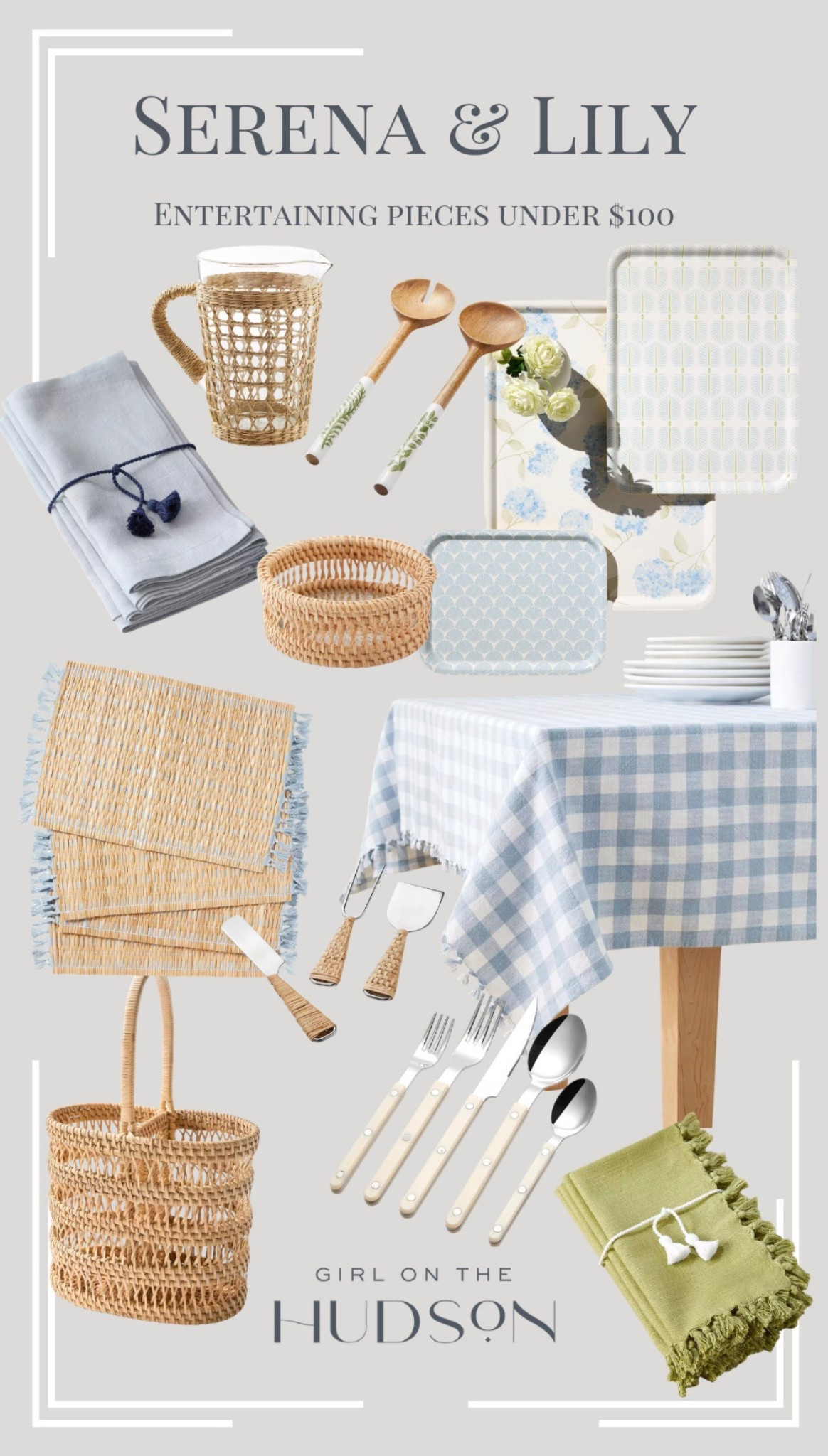 Serena & Lily entertaining and dining sale! Up to 30% off tabletop decor, table linens, dinnerware and serving pieces. Linking some favorites under $100 so you can get a head start on spring entertaining!  



#LTKSeasonal #LTKHome #LTKSaleAlert