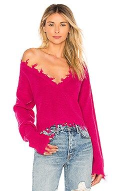 Lovers + Friends Prospect Sweater in Fuchsia from Revolve.com | Revolve Clothing (Global)