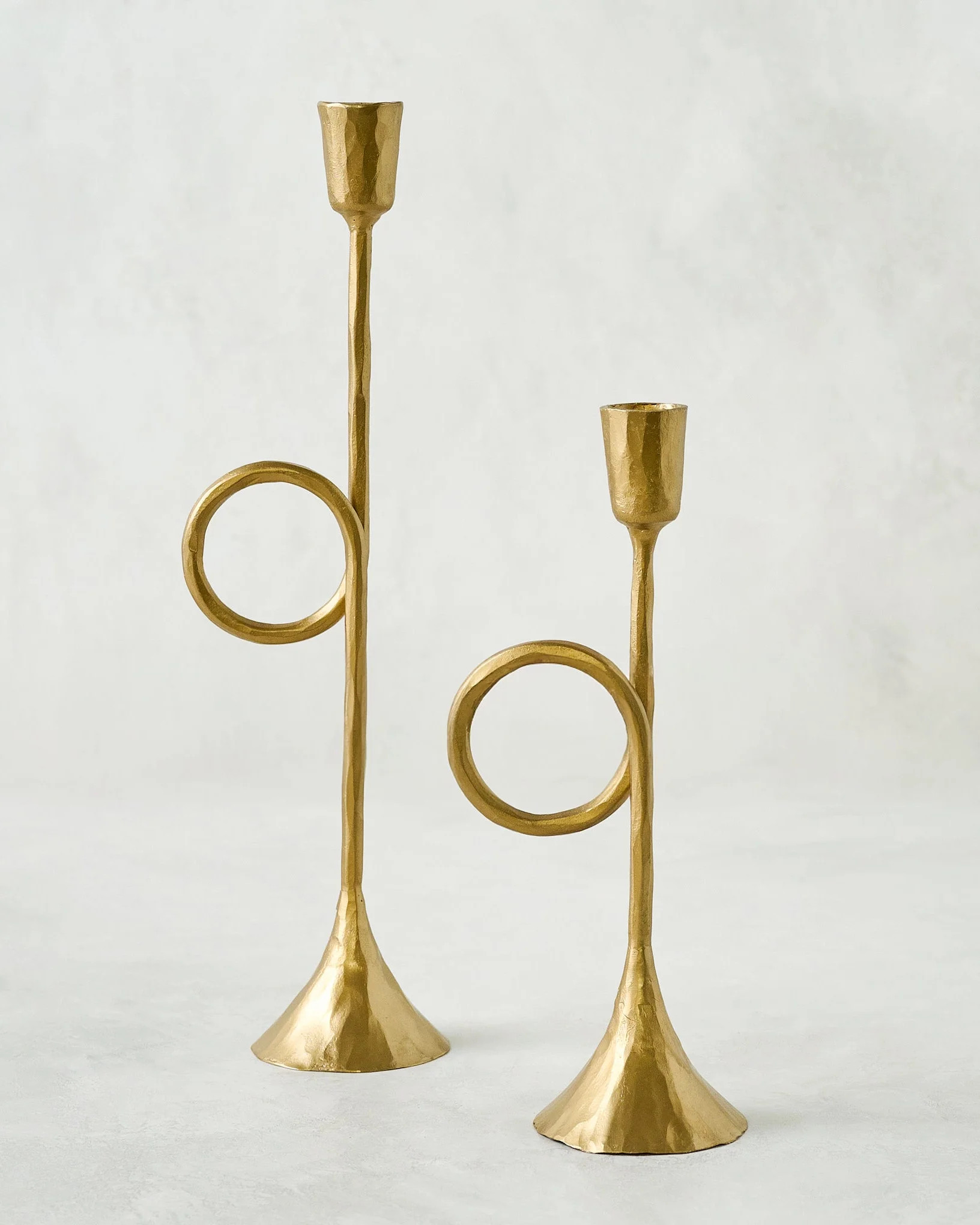 Antique Inspired Trumpet Taper Holder | Magnolia