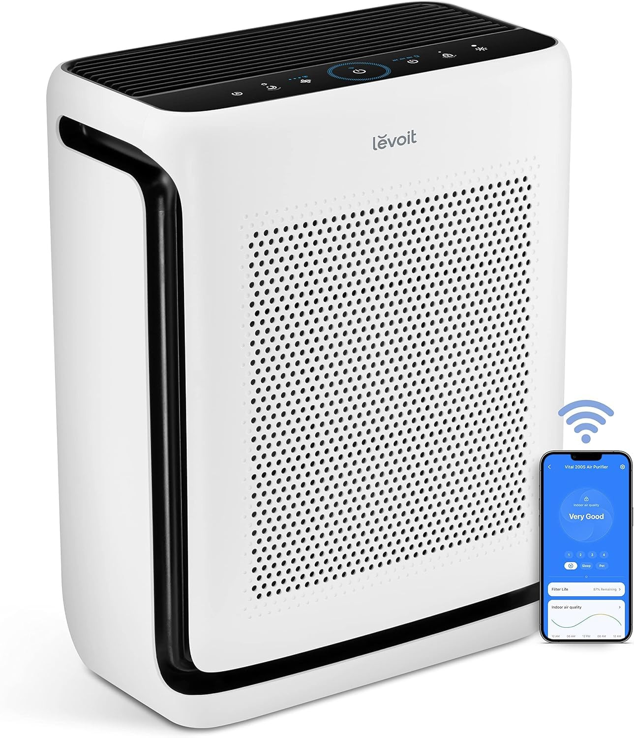 LEVOIT Air Purifiers for Home Large Room Up to 1800 Ft² in 1 Hr with Washable Pre-Filter, Air Qu... | Amazon (US)