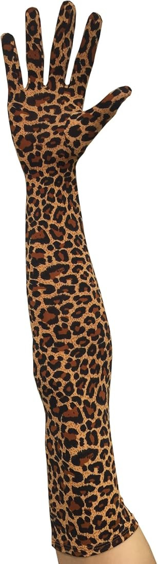 Seeksmile Classic Adult Size 22" Length Spandex Gloves Above Elbow Cosplay Costume Glove | Amazon (US)